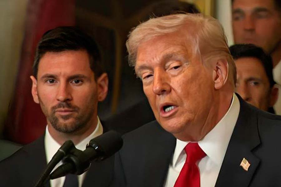 La reacción de Messi cuando Trump dijo que los cubanos de Miami volverán pronto a Cuba