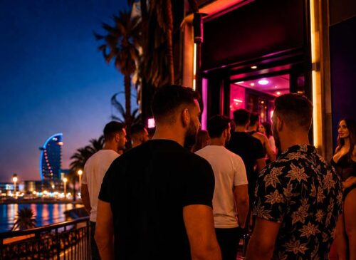 El verano en Barcelona impulsa el auge de los locales de ocio nocturno entre los turistas