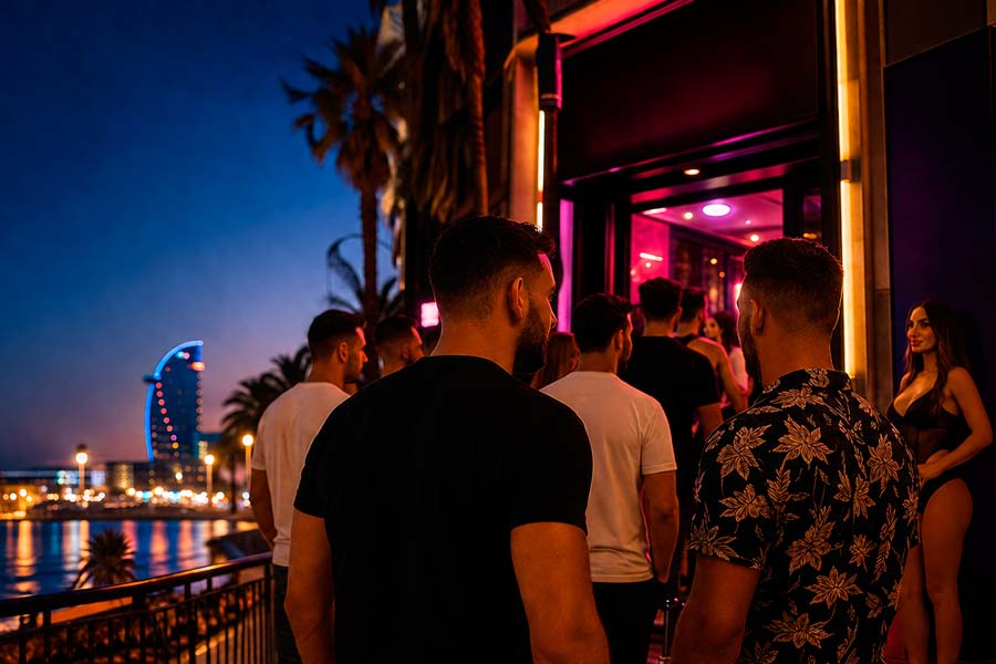 El verano en Barcelona impulsa el auge de los locales de ocio nocturno entre los turistas