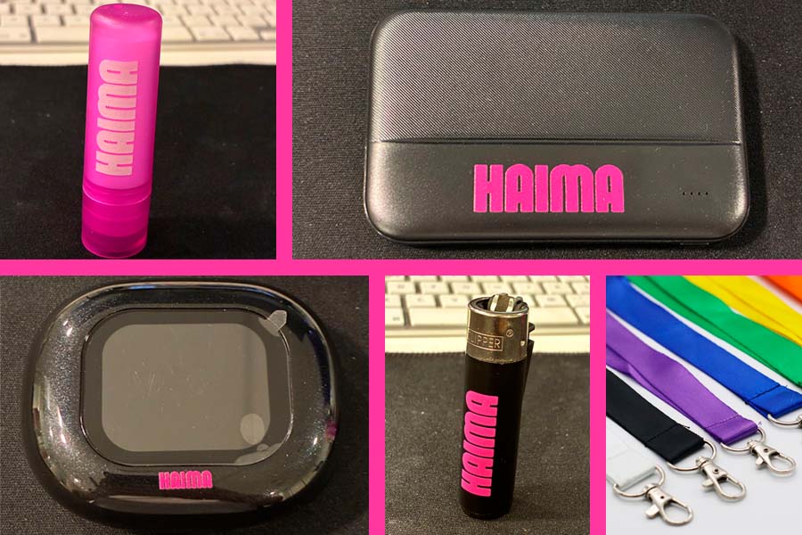 Haima sorprende a sus clientes con souvenirs gratuitos